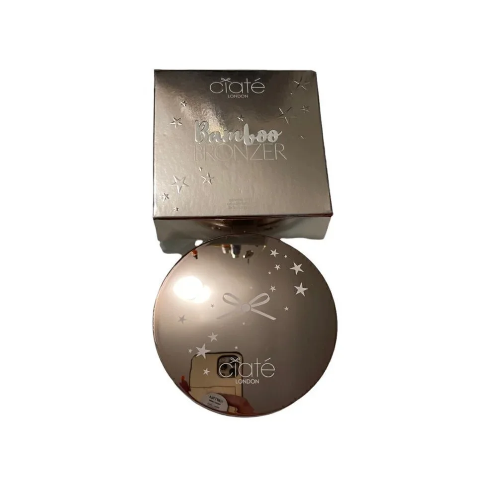 Ciate London BNIB Brown Sun-Kissed Skin Palm Island Golden Bronze Bamboo Bronzer